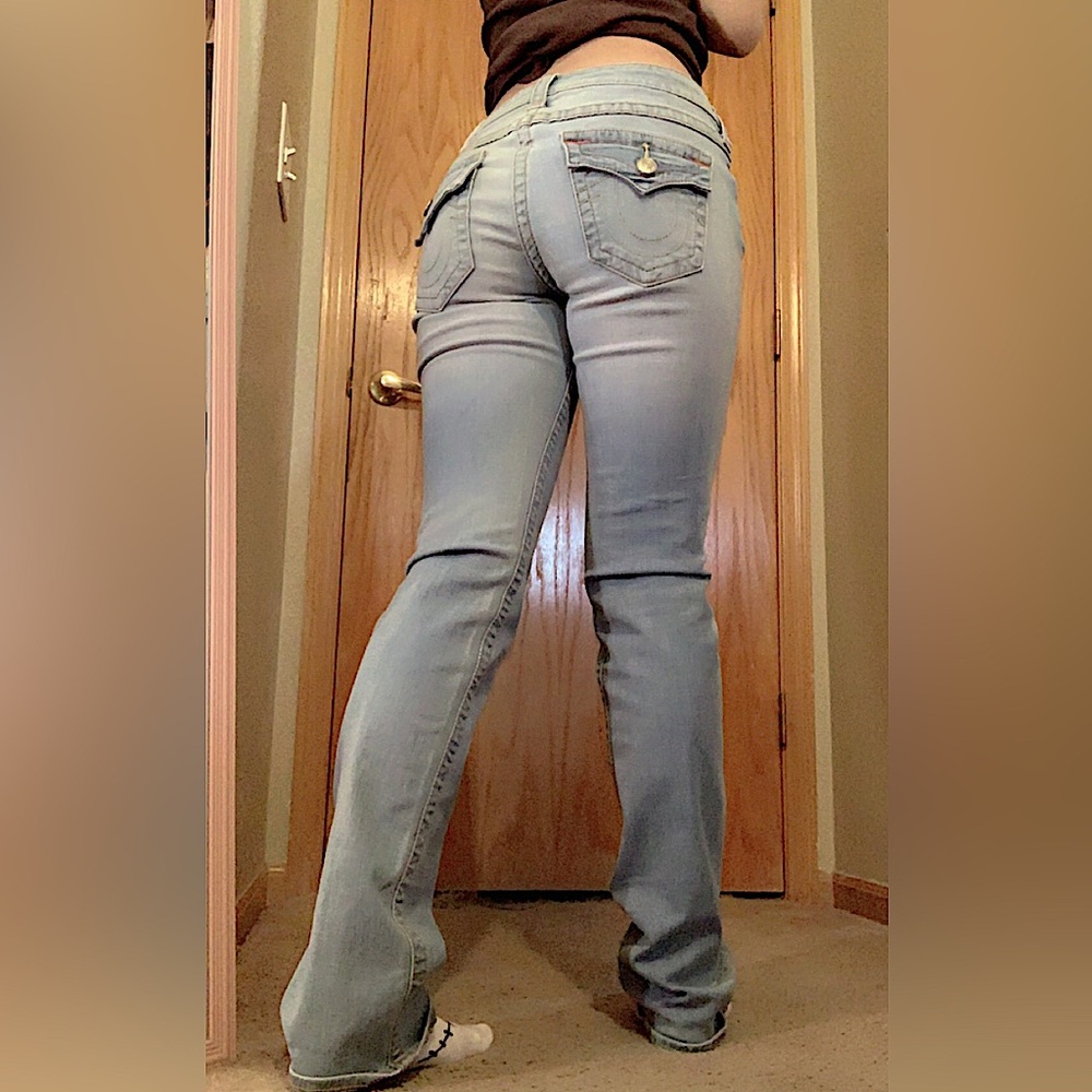 True Religion Slim Straight Leg Jeans